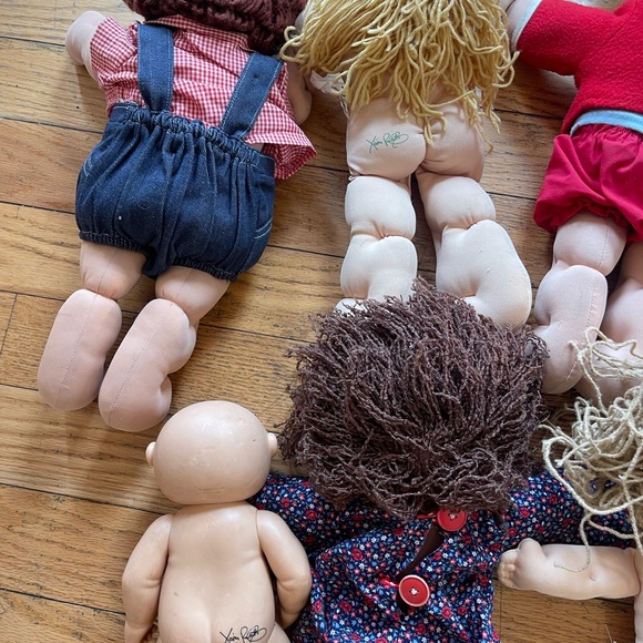 7 Cabbage Patch Kids Toy Dolls Lot Collection Coleco Vintage CPK Boy Girls Rare - Picture 7 of 9